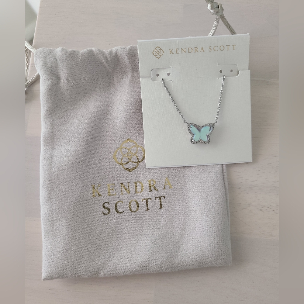 Kendra Scott Butterfly Pendant Necklace